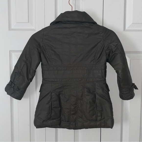 MEXX dark sage/green Fall/spring jacket for girls in a size 3-4 - Picture 7 of 16